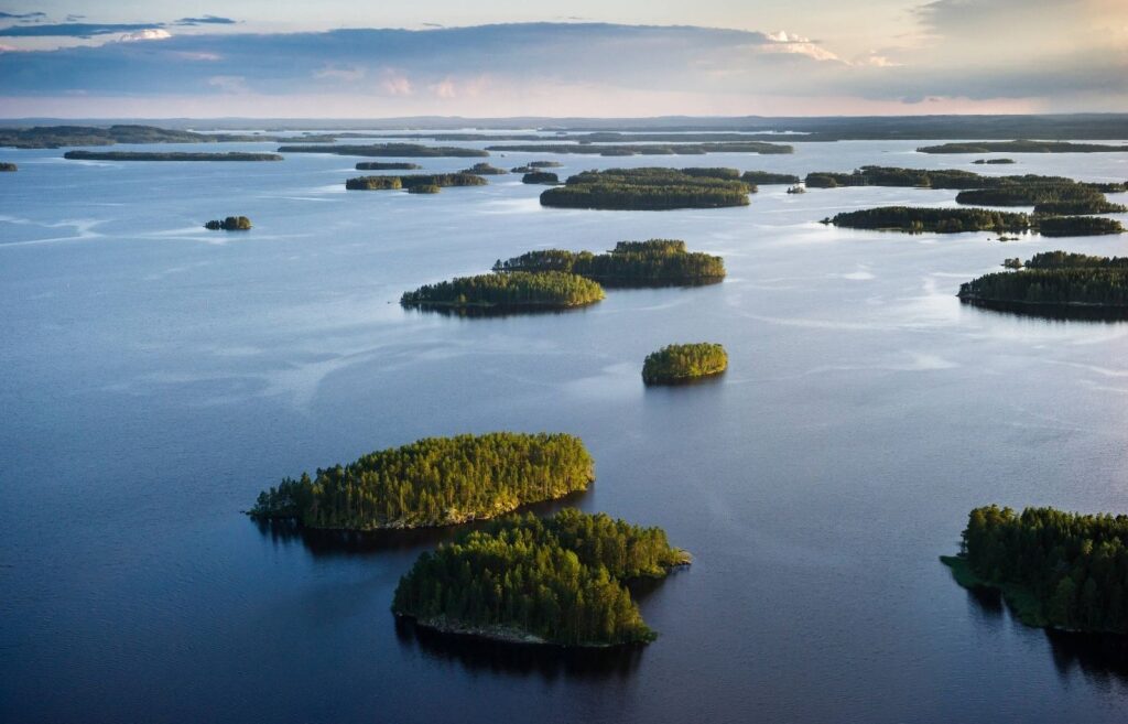 Finnische Seenlandschaft